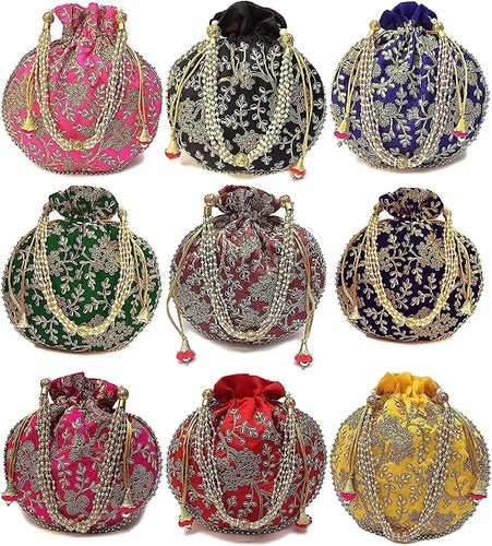 Borsa pochette potli donna - borsa,